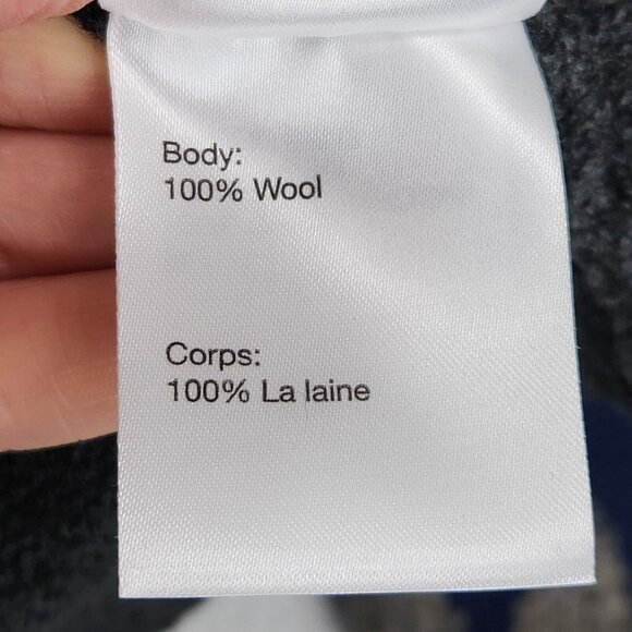 Obermeyer Sweater Womens Extra Large Gray Ivy Mock Neck Wool Fair Isle Pullover - Picture 8 of 11